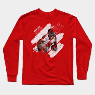 Marlon Mack Houston Stripes Long Sleeve T-Shirt